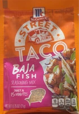 Street Taco Baha Fish Mix
