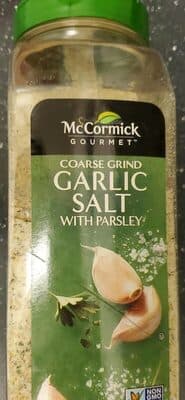Coarse Grind Garlic Salt With Parsley 12/24 OZ
