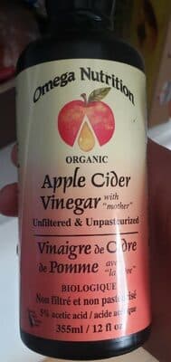 Apple Cider Vinegar With "Mother"