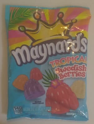 Tropical Swedish Berries Candy, Tropical Island, Passion Fruit, Pina Colada, Beachy Punch