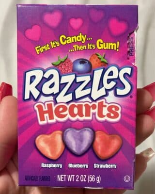 Razzles Hearts