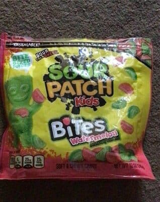 Sour Patch Kids Bited Watermelon