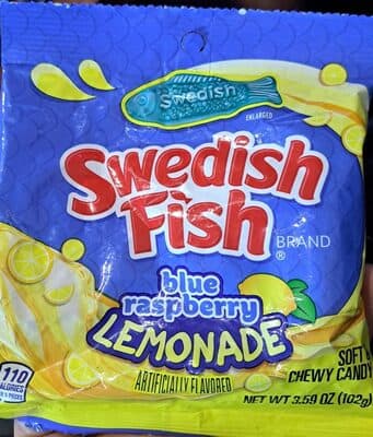 Swedish Fish - Blue Raspberry Lemonade