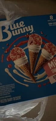 Mini Swirl Strawberry Frozen Dairy Dessert