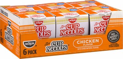 Cup Noodles, Ramen Noodle Soup, Chicken
