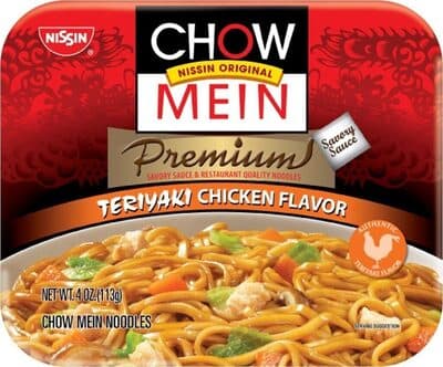 Chow mein teriyaki chicken chow mein noodles