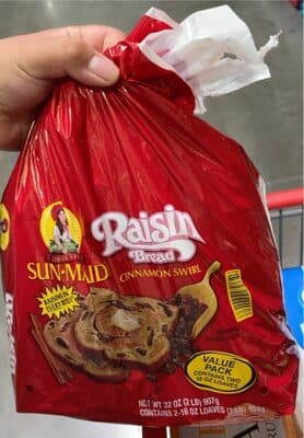 Raisin bread