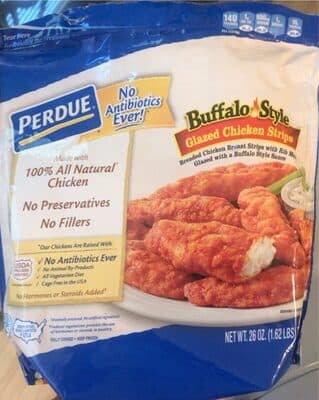 Buffalo Style Glazed Chicken Strips