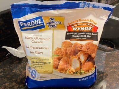 Psweet asian style bonelss wings