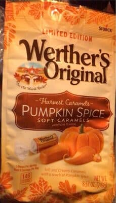 Werther's Original Pumpkin Spice Soft Caramels