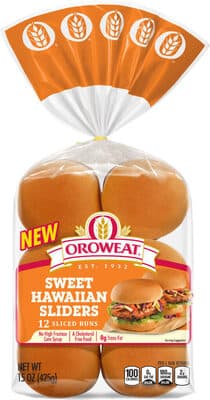 Sweet Hawaiian Sliders Sandwich Buns