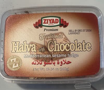 Halva with Chocolate