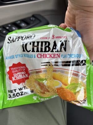 Ichiban ramen chicken
