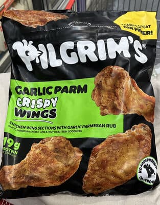 Garlic Parm Crispy Wings