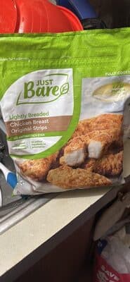 Lightly Breaded Chicken Breast Original Strips