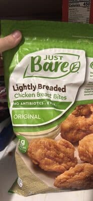 Lightly Breaded Chicken Breast Bites
