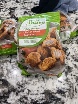 Lightly Breaded Chicken Breast Bites SPICY