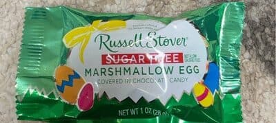 Marshmallow egg