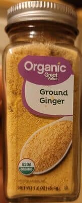 Great Value Organic Ground Ginger, 1.6 oz