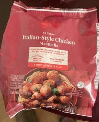 Italian-Style Chicken Meatballs
