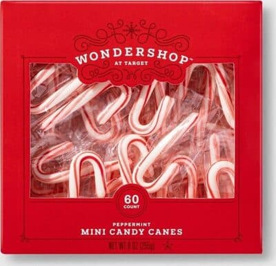 Wondershop mini candy canes