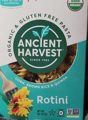 Organic & Gluten Free Pasta - Rotini