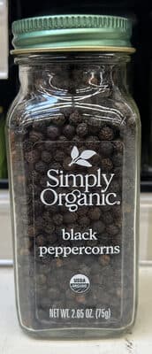 Black Peppercorns