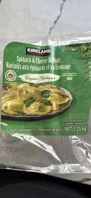 Spinach & Cheese Ravioli