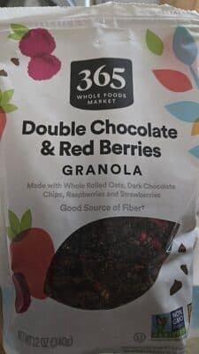 Double Chocolate & Red Berries Granola