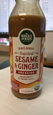 Organic Toasted Sesame & Ginger Dressing