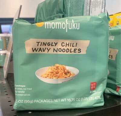 tingly chili noodles