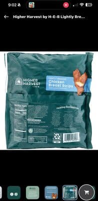 Lightly Breaded Chicken Breast Strips