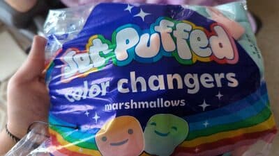 Jet-Puffed Color Changing Marshmallows