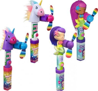 Expressions unicorn candy fan