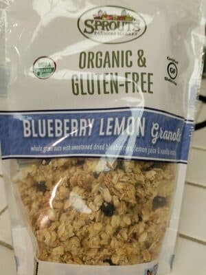 Organic Blueberry Lemon Granola