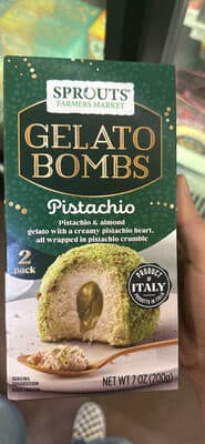 Gelato Bombs Pistachio