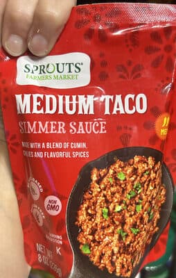 Medium Taco Simmer Sauce