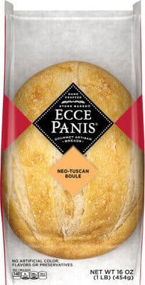 Stone baked neo-tuscan boule bread