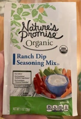 Ranch dip seasoning mix