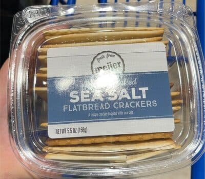Sea Salt Flatbread Crackers