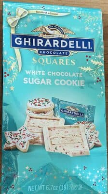 White Chocolate Sugar Cookie Squares