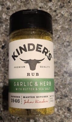 Kinders Garlic  and Herb Seasoning