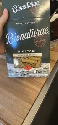 Rigatoni Durum Semolina