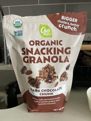 Organic Snacking Granola Dark Chocolate Chunk