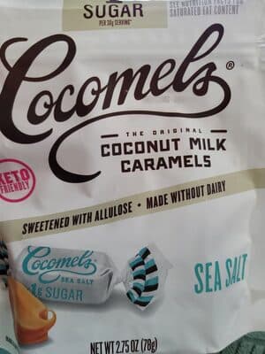 Cocomels <1g Sugar Caramel Sea Salt