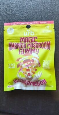 magic amanita mushroom gummu
