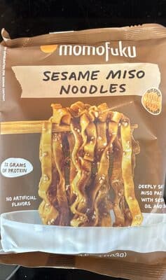 Sesame Miso Noodles