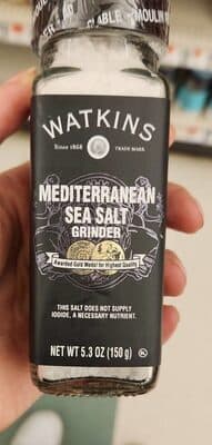 Mediterranean sea salt