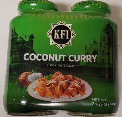 Coconut Curry Cooking Sauce
