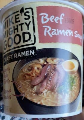 Beef Ramen Soup